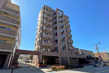 サンクタス有栖川の外観（北東側から）