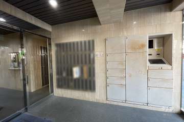 共用ポストと宅配ボックス