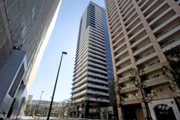 フェイバリッチタワー品川の外観(北東側から)