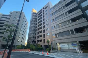 藤和シティホームズ芝浦の外観（北西側から）