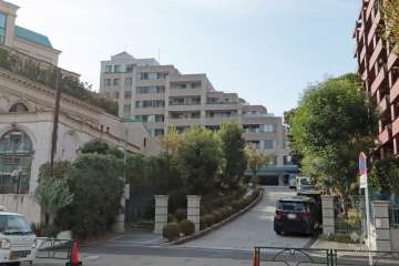 パークコート高輪ヒルトップレジデンス外観(東側から)