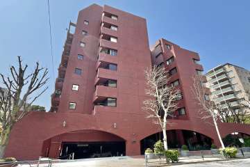 高輪タウンハウスの外観（南東側から）