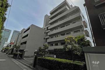 藤和高輪ホームズの外観（北西側から）