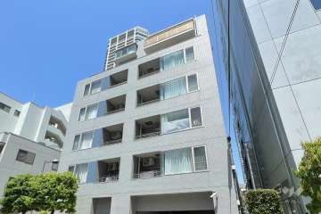 イトーピア白金ステーションプラザの外観（南東側から）