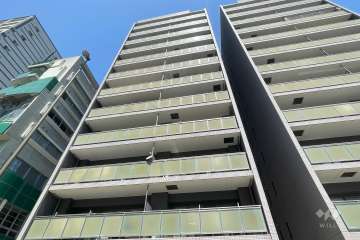 イトーピア白金高輪壱番館の外観（南東側から）