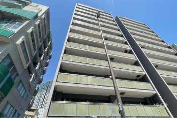 イトーピア白金高輪壱番館の外観（南側から）