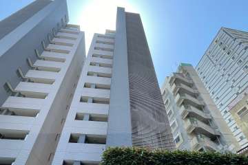 イトーピア白金高輪壱番館の外観（北東側から）