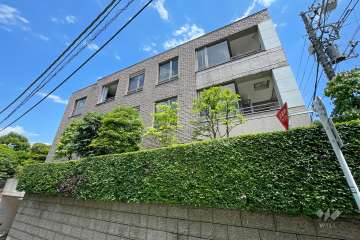 クラッシィハウス白金三光坂の外観（南西側から）