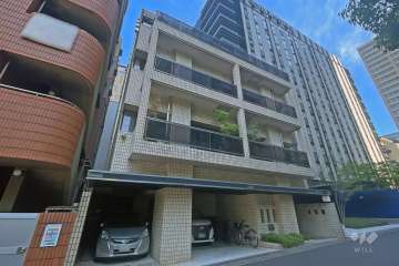 グランドメゾン赤坂の外観（南西側から）