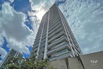 サンウッド三田パークサイドタワーの外観（北東側から）