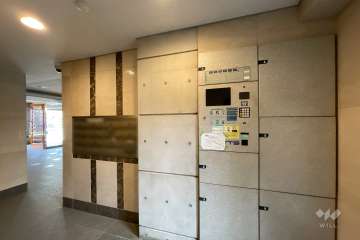 共用ポストと宅配ボックス