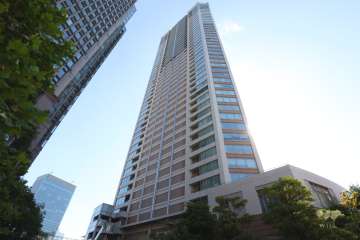 パークコート赤坂ザタワーの外観（西側から）