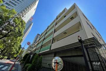 ファミールグランスイートザ赤坂の外観（西側から）