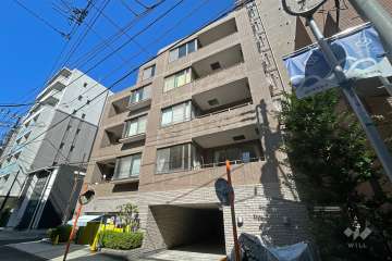 プランシェードメイツ白金の外観（南東側から）