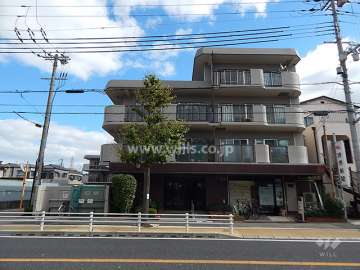 武庫之荘スカイハイツの外観（西側から）