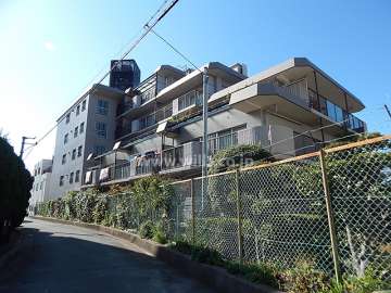 武庫之荘スカイハイツの外観（北東側から）