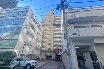 秀和溜池山王レジデンスの外観(北東側から)