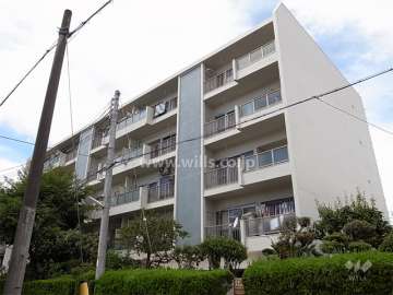 武庫之荘グランドハイツの外観（南東側から）