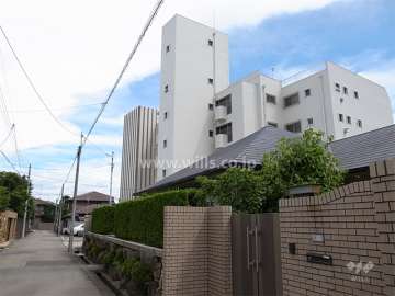 武庫之荘グランドハイツの外観（北西側から）