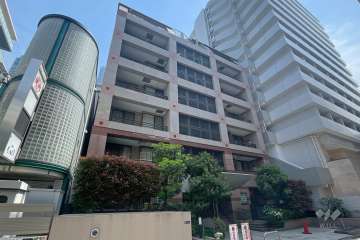 朝日サテライト六本木の外観（北西側から）