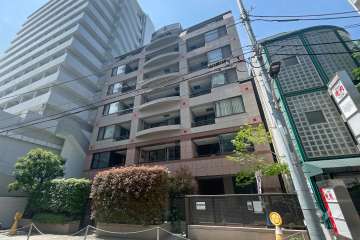 朝日サテライト六本木の外観（東側から）