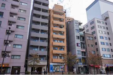 コーヅ白金台の外観（北側から）