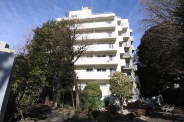 パシフィック白金台の外観(南東側から)　