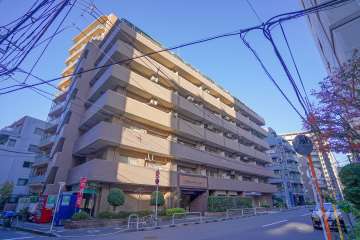 エフィーナ南麻布の外観（南西側から）