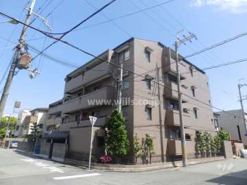 メゾン武庫之荘の外観(北西側から)