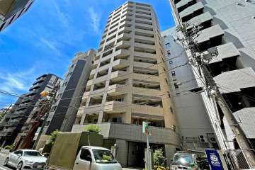 パレステュディオ麻布イーストの外観（南東側から）