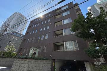 フォルム南麻布の外観（北東側から）　　