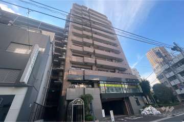 グランパレス南麻布仙台坂の外観（南東側から）