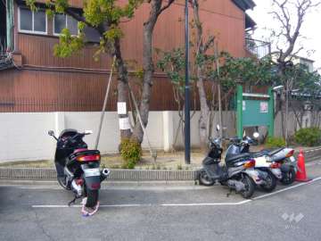 バイク置場