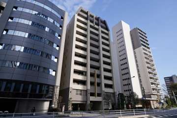 天王洲デュープレックスの外観（北西側から）