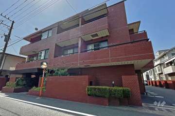 ストークマンション高輪２番館の外観（北東側から）