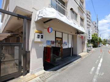 1階には店舗部分があります。
