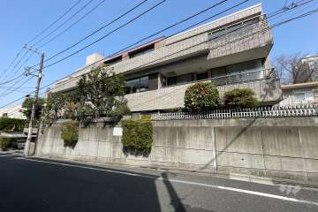 マスターズホーム白金の外観（南東側から）