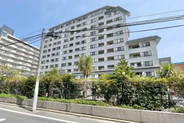 高輪グランドパームスの外観（南西側から）　