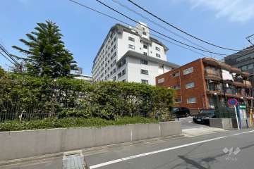 高輪グランドパームスの外観（南西側から）　　