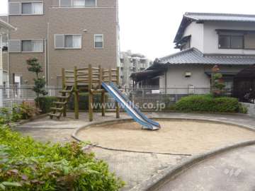 敷地南部分にあるプレイロット