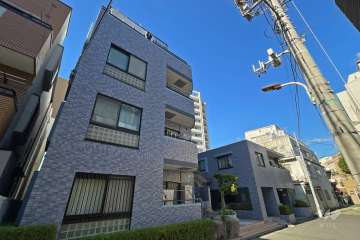 セザール白金の外観（南東側から）