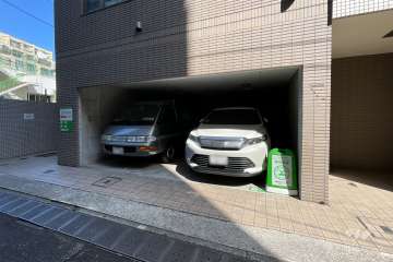 敷地内のカーシェアスペース