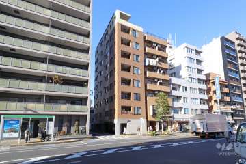 ジェイパーク三田の外観（南側から）