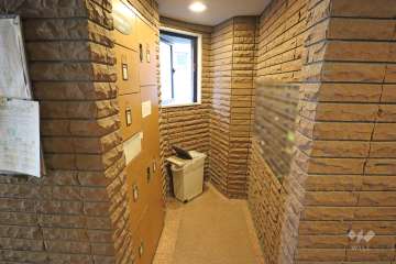 共用ポストと宅配ボックス