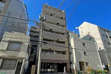 アドリーム東麻布の外観（南西側から）