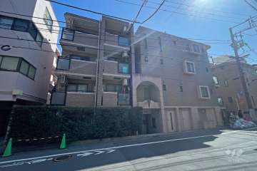 クレメント白金JPの外観（北西側から）