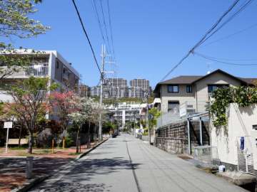 『ラ・ビスタ宝塚』の遠景