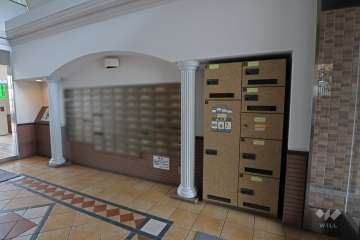 共用ポストと宅配ボックス