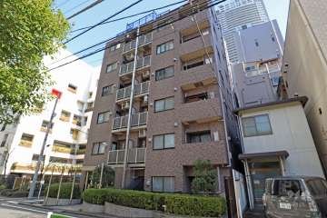 インシティ浜松町の外観（南西側から）