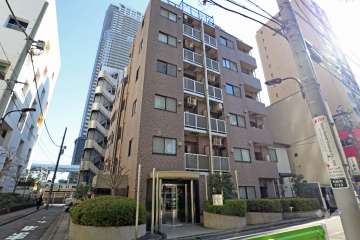 インシティ浜松町の外観（北西側から）